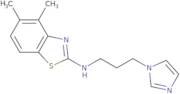 N-[3-(1H-Imidazol-1-yl)propyl]-4,5-dimethyl-1,3-benzothiazol-2-amine