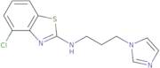 4-Chloro-N-[3-(1H-imidazol-1-yl)propyl]-1,3-benzothiazol-2-amine