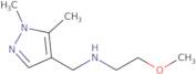 [(1,5-Dimethyl-1H-pyrazol-4-yl)methyl](2-methoxyethyl)amine