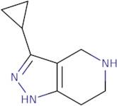 3-Cyclopropyl-4,5,6,7-tetrahydro-1H-pyrazolo[4,3-c]pyridine