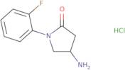 4-Amino-1-(2-fluorophenyl)pyrrolidin-2-one hydrochloride