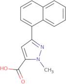 1-Methyl-3-(1-naphthyl)-1(H)-pyrazole-5-carboxylic acid