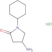 4-Amino-1-cyclohexylpyrrolidin-2-one hydrochloride