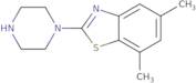 5,7-Dimethyl-2-piperazin-1-yl-1,3-benzothiazole