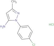 1-(4-Chlorophenyl)-3-methyl-1H-pyrazol-5-amine hydrochloride