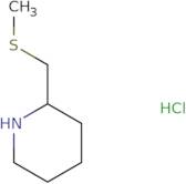 2-[(Methylsulfanyl)methyl]piperidine hydrochloride