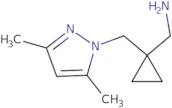 ((1-[(3,5-Dimethyl-1H-pyrazol-1-yl)methyl]cyclopropyl)methyl)amine