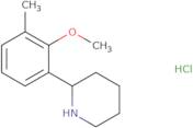 2-(2-Methoxy-3-methylphenyl)piperidine hydrochloride