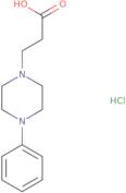 3-(4-Phenylpiperazin-1-yl)propanoic acid hydrochloride