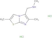 ({2,6-Dimethylimidazo[2,1-b][1,3]thiazol-5-yl}methyl)(methyl)amine dihydrochloride