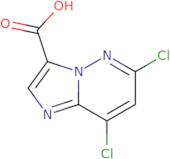 6,8-Dichloroimidazo[1,2-b]pyridazine-3-carboxylic acid