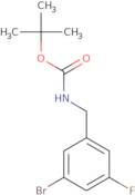 tert-Butyl N-[(3-bromo-5-fluorophenyl)methyl]carbamate