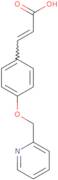 (2E)-3-{4-[(Pyridin-2-yl)methoxy]phenyl}prop-2-enoic acid