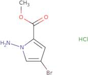 Methyl 1-amino-4-bromo-1H-pyrrole-2-carboxylate monohydrochloride