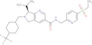 (7S)-N-[[5-(Ethylsulfonyl)-2-pyridinyl]methyl]-6,7-dihydro-7-(1-methylethyl)-6-[[trans-4-(trifluoromethyl)cyclohexyl]methyl]-5H-Pyrr olo[3,4-b]pyridine-3-carboxamide