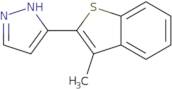 5-(3-Methyl-1-benzothiophen-2-yl)-1H-pyrazole