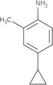 4-Cyclopropyl-2-methylaniline