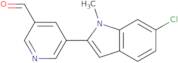 5-(6-chloro-1-methyl-1H-indol-2-yl)pyridine-3-carbaldehyde