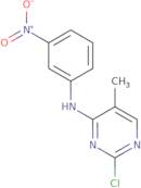 2-Chloro-5-methyl-N-(3-nitrophenyl)pyrimidin-4-amine