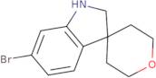 6-Bromo-2',3',5',6'-tetrahydrospiro[indoline-3,4'-pyran]