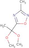 5-(1,1-Dimethoxyethyl)-3-methyl-1,2,4-oxadiazole