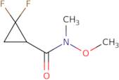 2,2-Difluoro-N-methoxy-N-methylcyclopropane-1-carboxamide