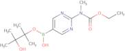 2-(Ethoxycarbonylmethylamino)pyrimidine-5-boronic acid pinacol ester