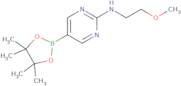 2-(2-Methoxyethylamino)pyrimidine-5-boronic acid pinacol ester