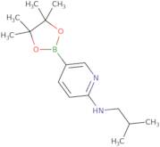 N-Isobutyl-5-(4,4,5,5-tetramethyl-1,3,2-dioxaborolan-2-yl)pyridin-2-amine