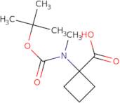 1-{[(tert-butoxy)carbonyl](methyl)amino}cyclobutane-1-carboxylic acid