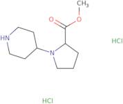 Methyl (2S)-1-(piperidin-4-yl)pyrrolidine-2-carboxylate dihydrochloride