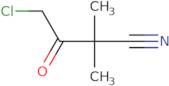 4-Chloro-2,2-dimethyl-3-oxobutanenitrile