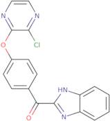 (4-(3-Chloropyrazin-2-yloxy)phenyl)(1H-benzo[D]imidazol-2-yl)methanone