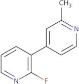 4-(2-Fluoropyridin-3-yl)-2-methylpyridine