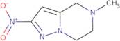 5-Methyl-2-nitro-4H,5H,6H,7H-pyrazolo[1,5-a]pyrazine