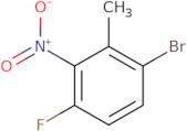 1-Bromo-4-fluoro-2-methyl-3-nitrobenzene