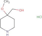 (4-Methoxypiperidin-4-yl)methanol hydrochloride