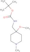 4-Methoxy-1-methyl-4-(N-Boc)-methylamino piperidine