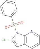 2-Chloro-1-(phenylsulfonyl)-1H-pyrrolo[2,3-b]pyridine