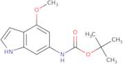 (4-Methoxy-1H-indol-6-yl)-carbamic acid tert-butyl ester