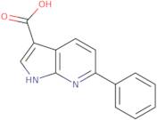 6-phenyl-1H-pyrrolo[2,3-b]pyridine-3-carboxylic acid