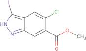 Methyl 5-chloro-3-iodo-1H-indazole-6-carboxylate