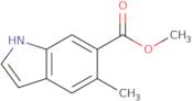 Methyl 5-methyl-1H-indole-6-carboxylate