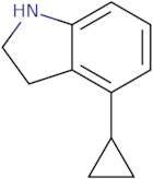 4-Cyclopropyl-2,3-dihydro-1H-indole