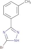 3-Bromo-5-(3-methylphenyl)-1H-1,2,4-triazole