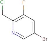 5-Bromo-2-(chloromethyl)-3-fluoropyridine
