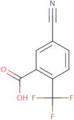 5-Cyano-2-(trifluoromethyl)benzoic acid