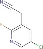 2-(5-Chloro-2-fluoropyridin-3-yl)acetonitrile