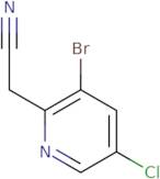 2-(3-Bromo-5-chloropyridin-2-yl)acetonitrile