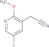 2-(5-Fluoro-2-methoxypyridin-3-yl)acetonitrile